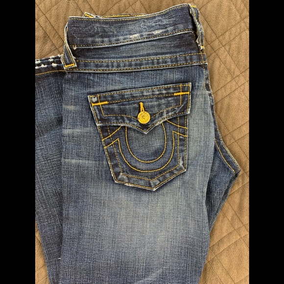 EUC True Religion Jeans size 26 - Picture 1 of 16